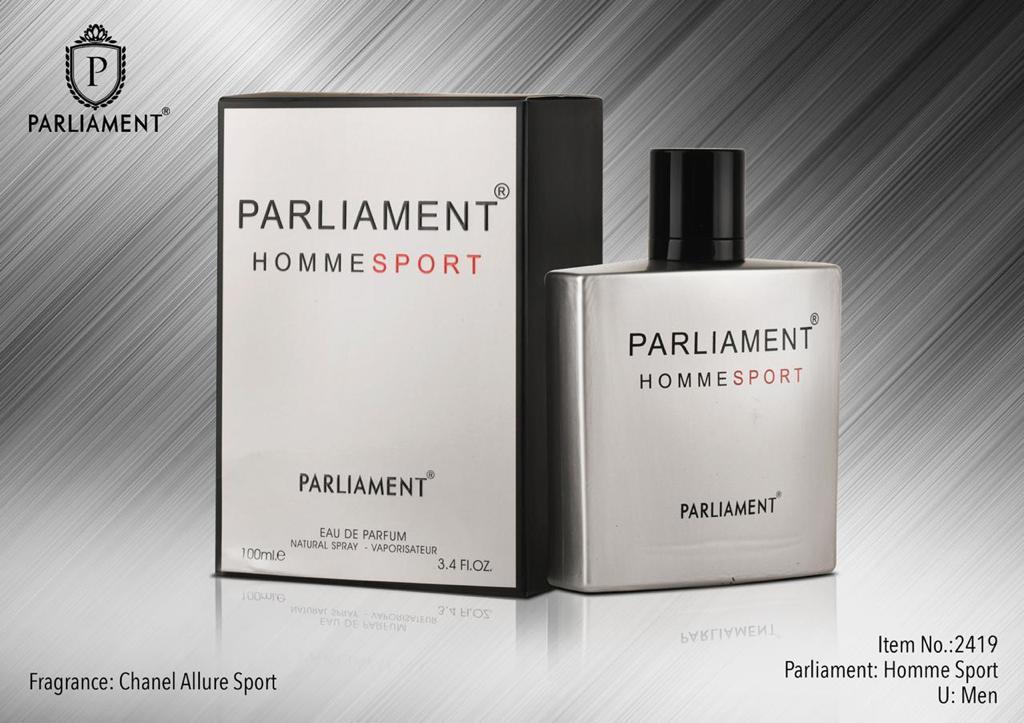 ادکلن مردانه پارلمنت هوم اسپورت 100 میلی‌لیتر PARLIAMENT HOMME SPORT